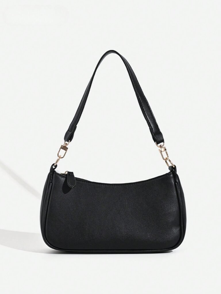 TONGHAO 8085 black baguette shoulder bag